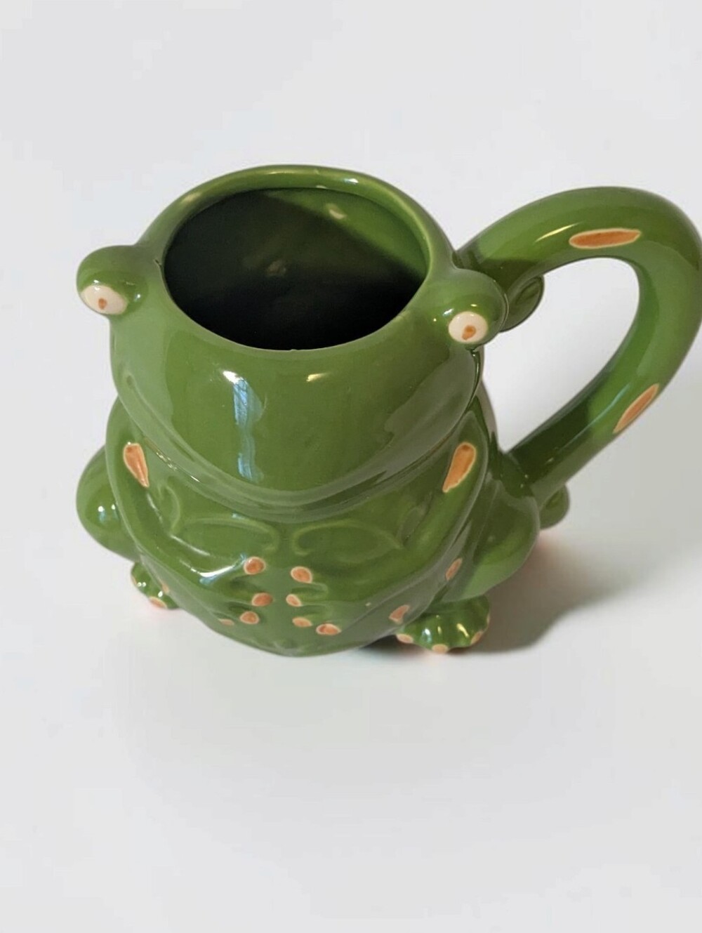 Boston Warehouse Ceramic Frog Mug 3D Novelty Vintage - Picture 2 of 5